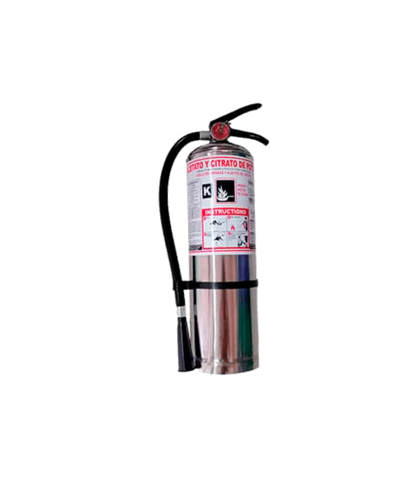 Extintor Para Cocinas Tipo K Potasio de 1.5 y 2.5 Galones